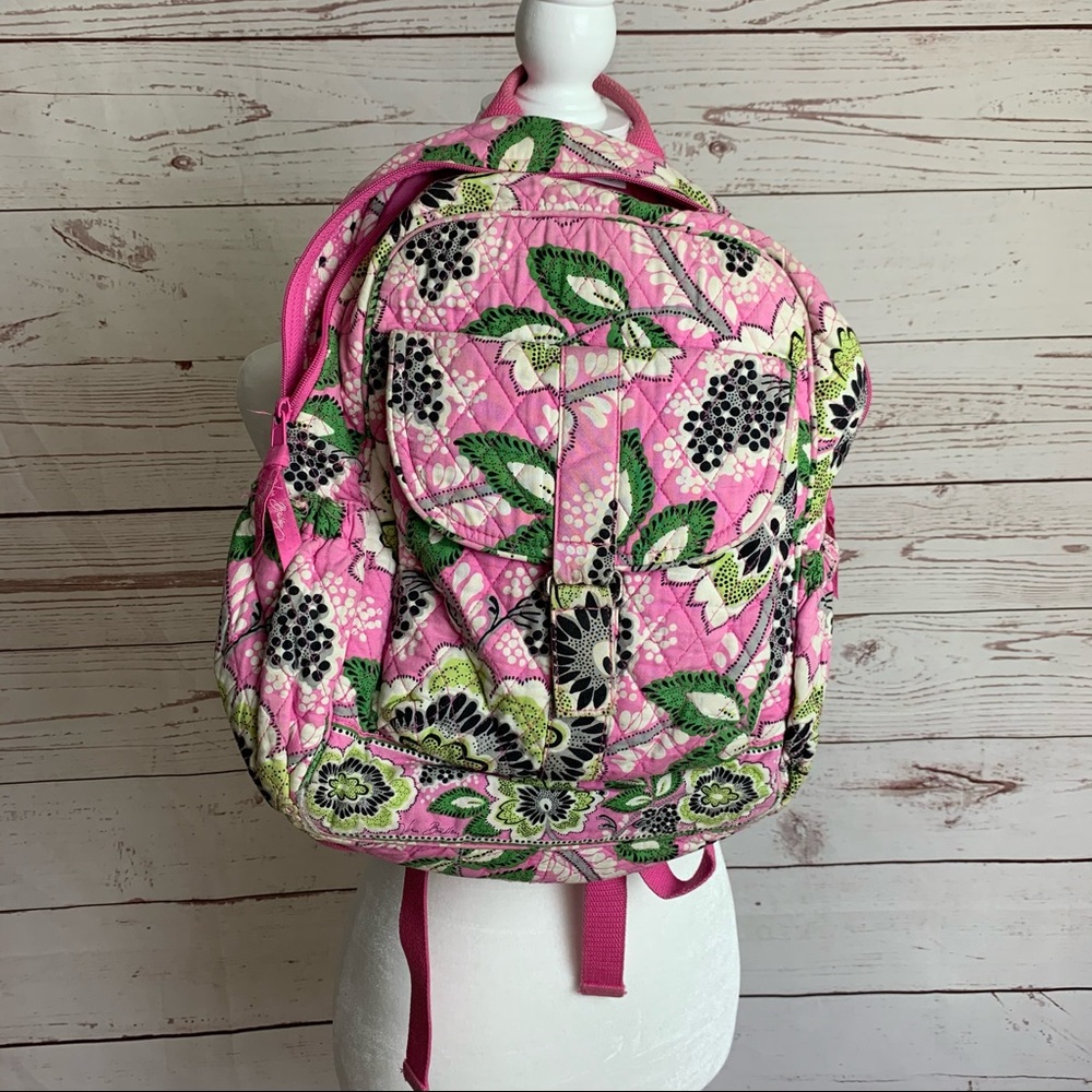 Priscilla Pink Vera Bradley Backpack and Lunch Box